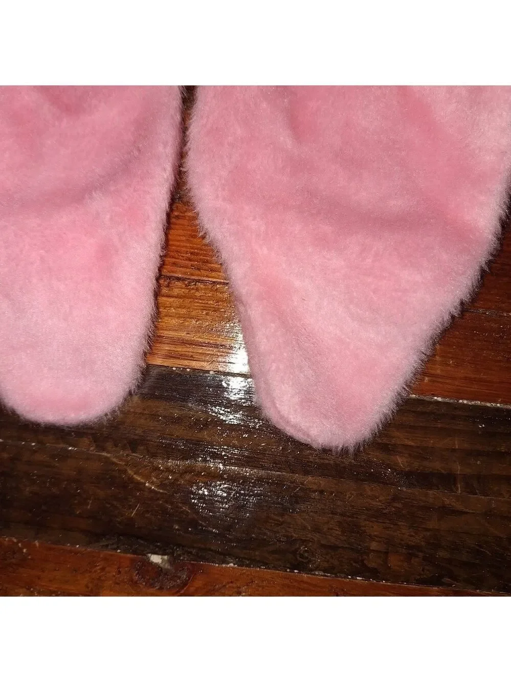 Vintage Pink Sleeper Hood and Footies